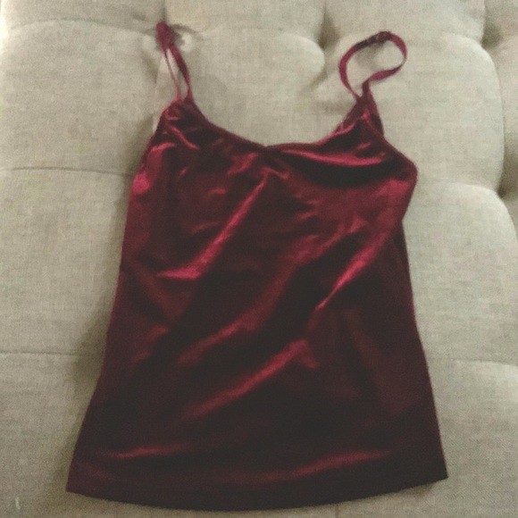 Garage velvet sleeveless top - Picture 1 of 2